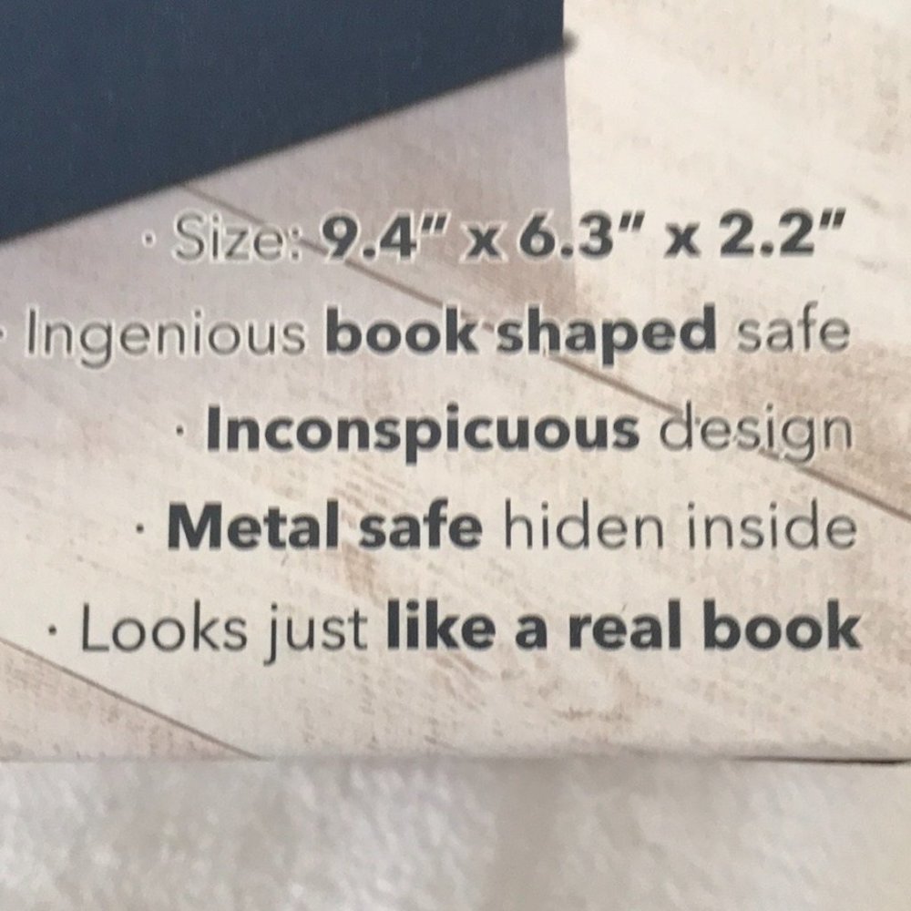 Book Safe NIB - Picture 6 of 13